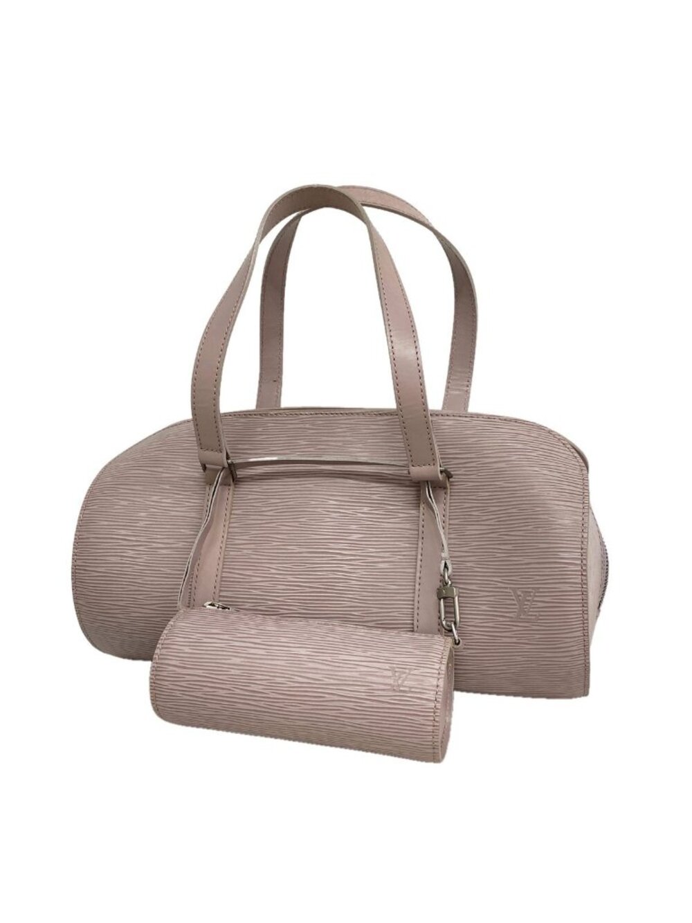 Louis Vuitton Handbag Epi Soufflot Lilac